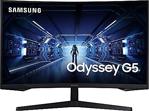 Samsung Odyssey G5 27 Inç Qhd 2K 1 Ms 144 Hz Freesync Hdr 10 1000 R Kavisli Va Gaming Monitör