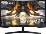 Samsung Odyssey G5 Ls32Ag550Euxuf 32" 1Ms Wqhd Freesync Curved Oyuncu Monitörü