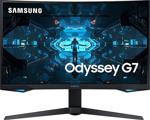Samsung Odyssey G7 LC27G75TQSMXUF 27" 1ms WQHD G-Sync Pivot Curved Oyuncu Monitörü