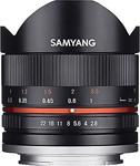 Samyang 8Mm F2.8 Fisheye Ii Lens (Fuji)