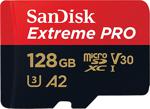 SanDisk 128 GB Extreme Pro 170MB/s microSDXC SDSQXCY-128G-GN6MA Micro SD Kart