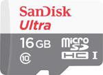 SanDisk 16 GB Ultra MicroSD UHS-I SDSQUNS-016G-GN3MN Hafıza Kartı