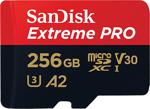 SanDisk 256 GB Extreme Pro 170MB/s microSDXC SDSQXCZ-256G-GN6MA Micro SD Kart