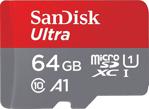 Sandisk 64 Gb Ultra Microsd Uhs-I Sdsquar-064G-Gn6Ma Hafıza Kartı