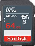 Sandisk 64 Gb Ultra Sdxc Uhs-I Sdsdunb-064G-Gn3In Hafıza Kartı