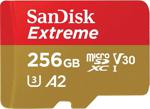 Sandisk Extreme 256 Gb Sdsqxa1-256G-Gn6Gn 160 Mb/S A2 V30 Microsdxc Hafıza Kartı