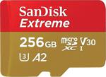 Sandisk Extreme 256Gb Sdsqxa1-256G-Gn6Mn Microsdxc 160Mb/S A2 V30 Aksiyon Kamera Drone Hafıza Kartı