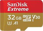 Sandisk Extreme 32 Gb 100 Mb/S Sdsqxaf-032G-Gn6Mn Micro Sdhc Uhs-I Class 10 Hafıza Kartı