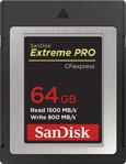 Sandisk Extreme Pro 64 Gb 1500 Mb/S Sdcfe-064G-Gn4Nn Cfexpress Kart