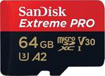 Sandisk Extreme Pro 64Gb Microsdxc Uhs-1 A2 170Mb/S Sdsqxcy-64G-Gn6Ma