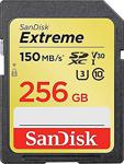 Sandisk Extreme Sdxc Uhs-I Hafıza Kartı 256 Gb (V30, 150 Mb/S Aktarım, Su Geçirmez, Darbeye Dayanıklı, Sıcaklığa Dayanıklı, U3, 4K Ultra Hd Videolar)