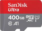 SanDisk Ultra 400 GB UHS-I C10 100 MB/s SDSQUAR-400G-GN6MN Micro SD Kart