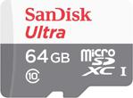 Sandisk Ultra 64 Gb 100 Mb/S Uhs-I Class 10 Sdsqunr-064G-Gn3Mn Micro Sd Kart