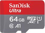 SanDisk Ultra 64 GB 100MB/s UHS-I SDSQUAR-064G-GN6MN Micro SD Kart