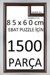 Sar Plus Kahverengi 1500 Parça 85X60 Ebatında Piramit Modeli Puzzle Çerçevesi