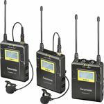 Saramonic UWMIC9 TX9 + TX9 + RX9 Kit 2 UHF Kablosuz Yaka Mikrofonu