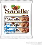 Sarelle 33 Gr 4'Lü Paket Sütlü Çikolata Kaplamalı Fındıklı Gofret