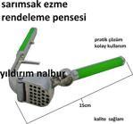 Sarimsak Ezme Pensesi̇ Sarmisak Ezi̇ci̇ Çeki̇rdek Ayiklama