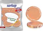 Sarkap Hijyenik Paketli 10 Adet Kavanoz Kapağı - Bronz - 82Mm