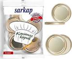 Sarkap Hijyenik Paketli 10 Adet Kavanoz Kapağı - Gold - 82 Mm