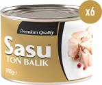 Sasu Klasik 1705 Gr 6'Lı Paket Bütün Dilim Ton Balığı