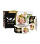 Sasu Zeytinyağlı 160 Gr 12'Li Paket Bütün Dilim Ton Balığı