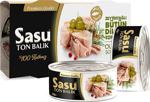 Sasu Zeytinyağlı 160 Gr 24'Lü Paket Bütün Dilim Ton Balığı