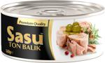 Sasu Zeytinyağlı 160 Gr Bütün Dilim Ton Balığı