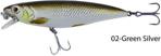 Savage Gear 3D Twitch Minnow 6.6Cm 6Gr Suni Yem S02-GREEN SİLVER AYU