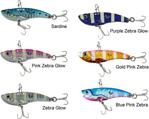 Savage Gear 3d Vib Blade 3.5cm 4gr Jig Yem Zebra Glow