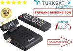 Scart Gi̇ri̇şli̇ Tüplü Tv Uyumlu Mi̇ni̇ Uydu Alicisi Kullanima Hazir