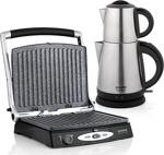 Schafer Tea Trend Çay Makinesi + Grill Tost Makinesi Set