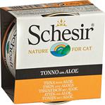 Schesir Cat Jelly Ton Balıklı Ve Aloeveralı 85 gr Yetişkin Kedi Konservesi