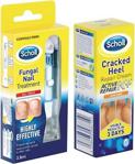 Scholl Mantar Enfeksiyonu - Tırnak Mantarı Giderici 3,8 Ml+ Topuk Çatlak Kremi 60 Ml