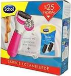 Scholl Velvet Smooth Pembe Elmas Taneleri ile + 2'li Yedek Başlık Ayak Törpüsü