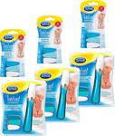 Scholl Velvet Smooth Tırnak Bakım Seti 3 Adet + 3 Adet Yedek Başlık Seti + 1 Adet Topuz Tokası