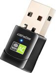 Schulzz 600 Mbps Usb Mini Wifi Adaptörü Rtl811 5Ghz Kablosuz Alıcı