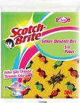 Scotch-Brite 5'Li Şeker Desenli Temizlik Bezi