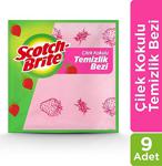 Scotch-Brite Çilek Kokulu 3'Lü 3'Lü Paket Temizlik Bezi