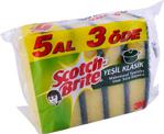 Scotch-Brite Klasik Yeşil 5'Li Bulaşık Süngeri