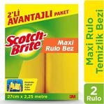 Scotch Brite Maxi Rulo Temizlik Bezi 2'Li Paket