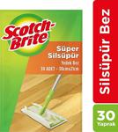 Scotch Brite Sil Süpür Paspas Q600 Yedek Bez 30 Adet