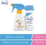 Sebamed Baby Bebe Güneş Spreyi & Bebe Losyonu 200 Ml