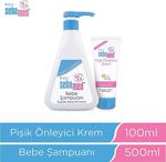 Sebamed Baby Ph 5.5 Bebek Şampuanı 500 Ml + Pişik Önleyici Krem 100 Ml