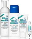 Sebamed Clear Face Yağlı,Sivilceli Ciltler İçin 3'lü Set