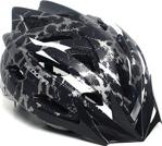 Sedona Mv 39 Kamuflaj Desenli Bisiklet Kaskı Siyah Beyaz - XL
