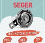 Seger M25 Didit Motosiklet Kornası 12V 480 Hz 118 Db