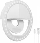 Selfie Ring Light Tiktok Için 4 Kademeli Aydınlatma Telefon Işığı