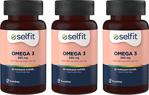 Selfit Eczacıbaşı Omega 3 650 Mg- 1000 Mg Balık Yağı X 3 Adet