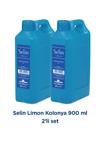 Selin Limon Kolonya 900 ml - Bidon 2'li